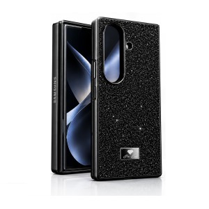 Glitter Case The One Luxury Sams Z Fold 6 / черен /